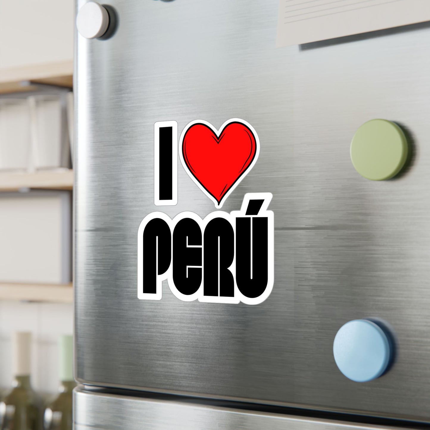 Best I Love Peru Sticker - Vinyl Decal