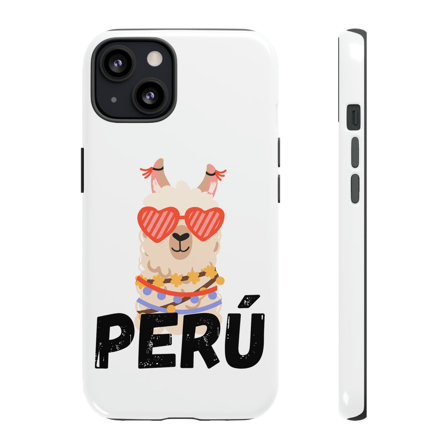 Tough iPhone  Cases "Peruvian Llama"