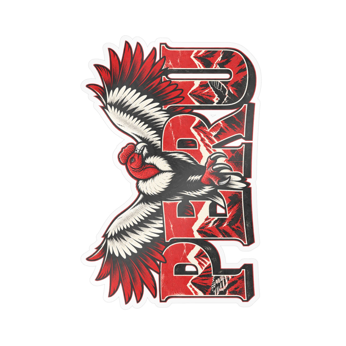 Best Peru Condor Sticker - Vinyl Decal