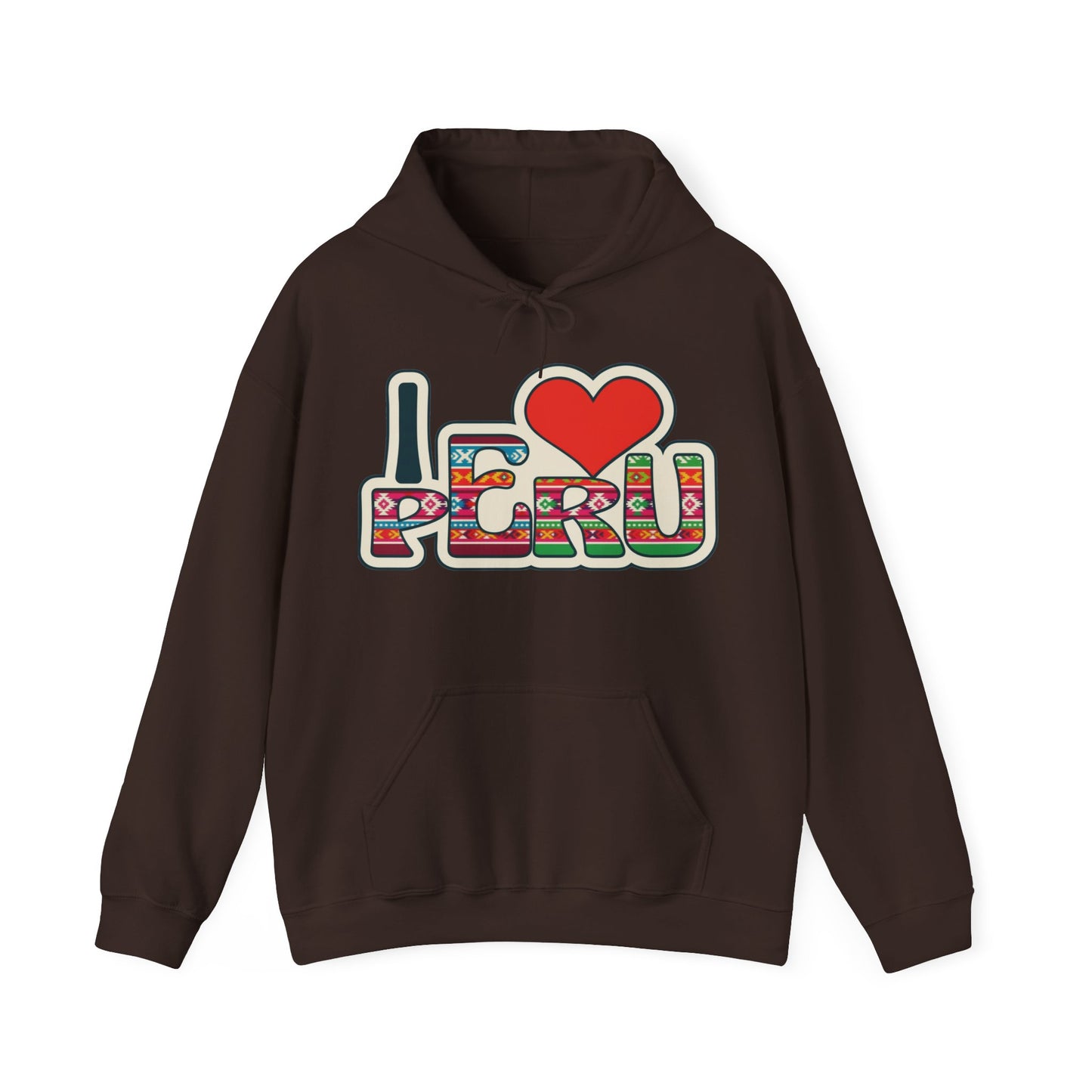 Best I Love Peru Unisex Hoodie - Peruvian Pride