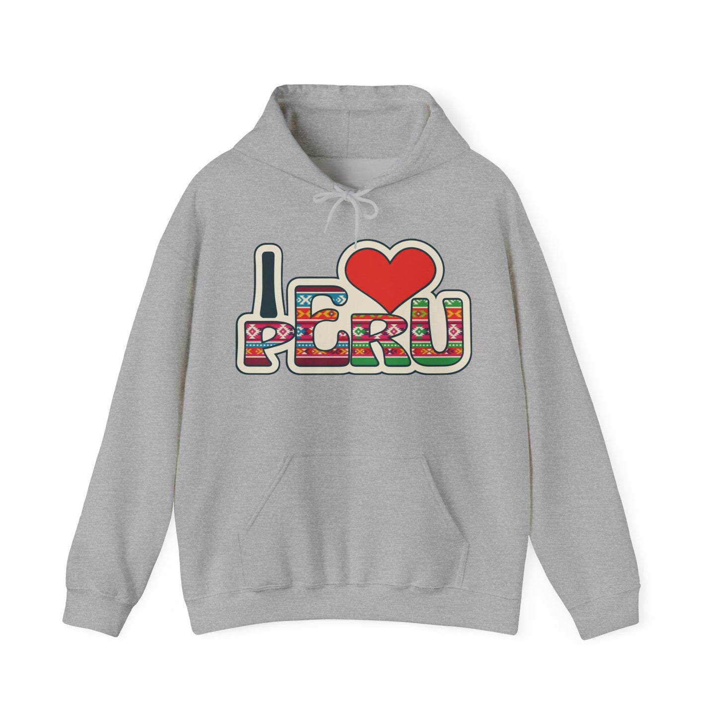 Best I Love Peru Unisex Hoodie - Peruvian Pride