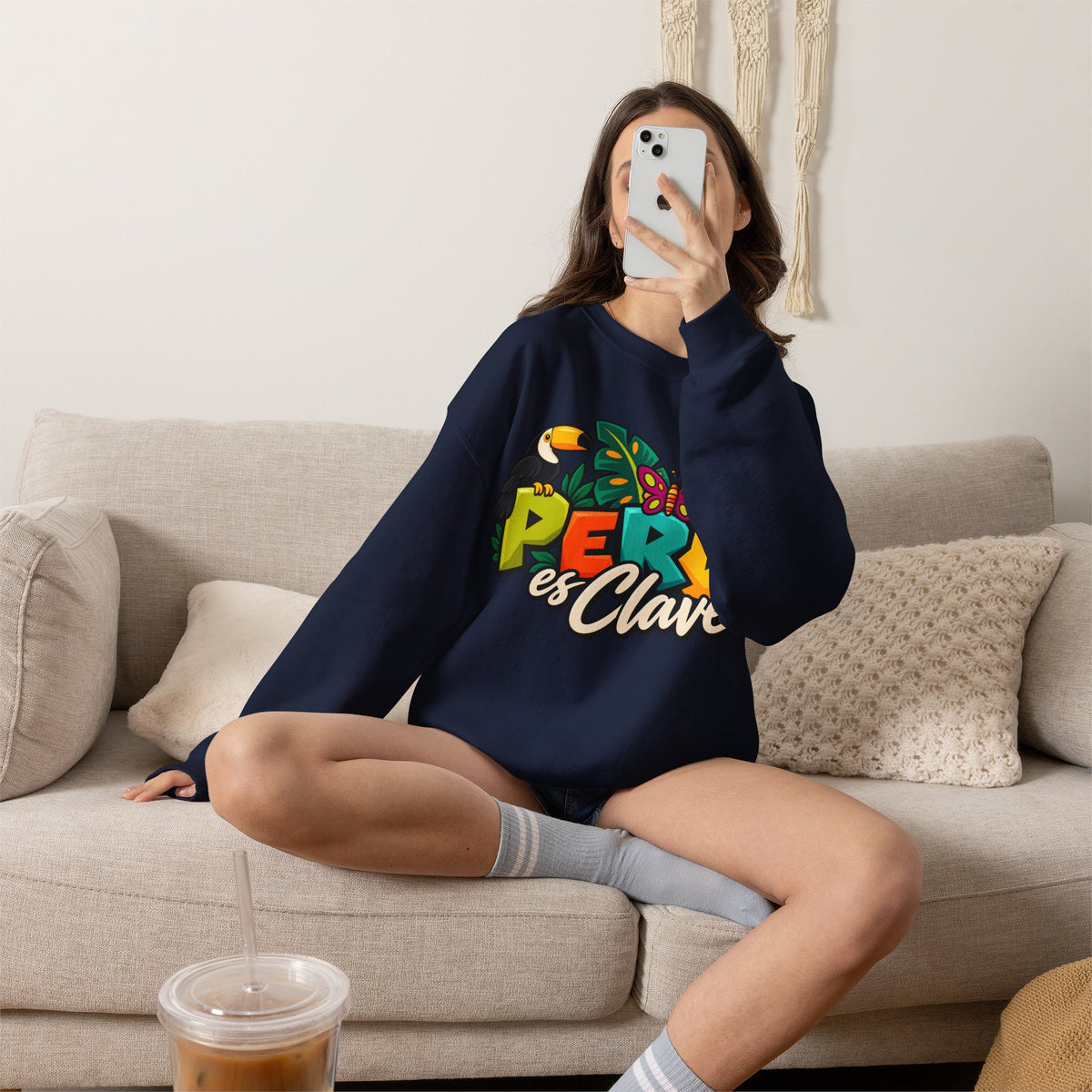 Best Perú es Clave Sweatshirt - Amazon Toucan Jungle Gift