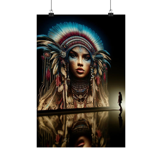 Peruvian Ashaninka Amazon Matte Posters