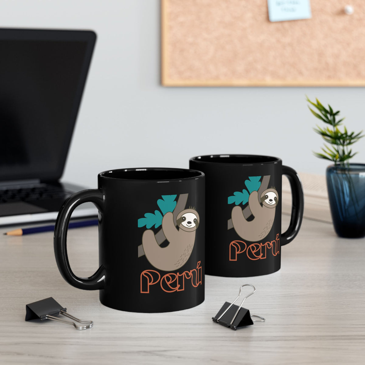 Best Peruvian Black Coffee Mug "Peru Perezoso"