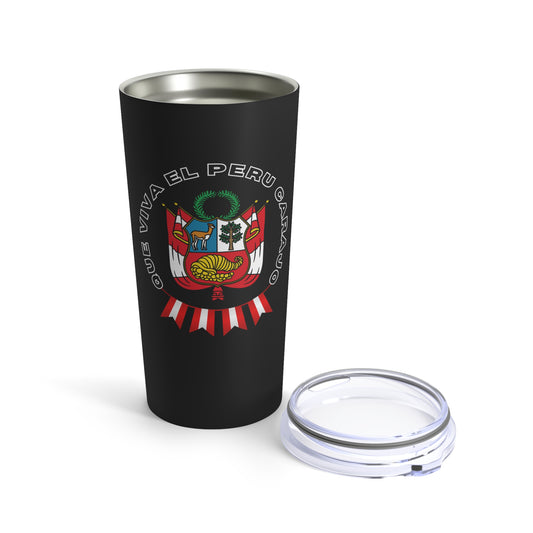 Best Peruvian Coffee Tumbler 20oz "Peru Escarapela"