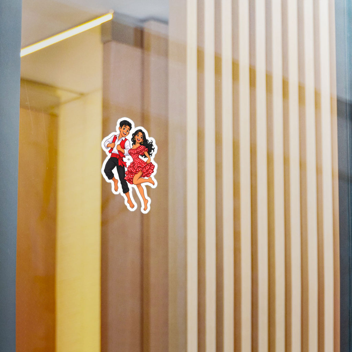 Best Peruvian Dance Couple Sticker - Afro-Peruvian Decal