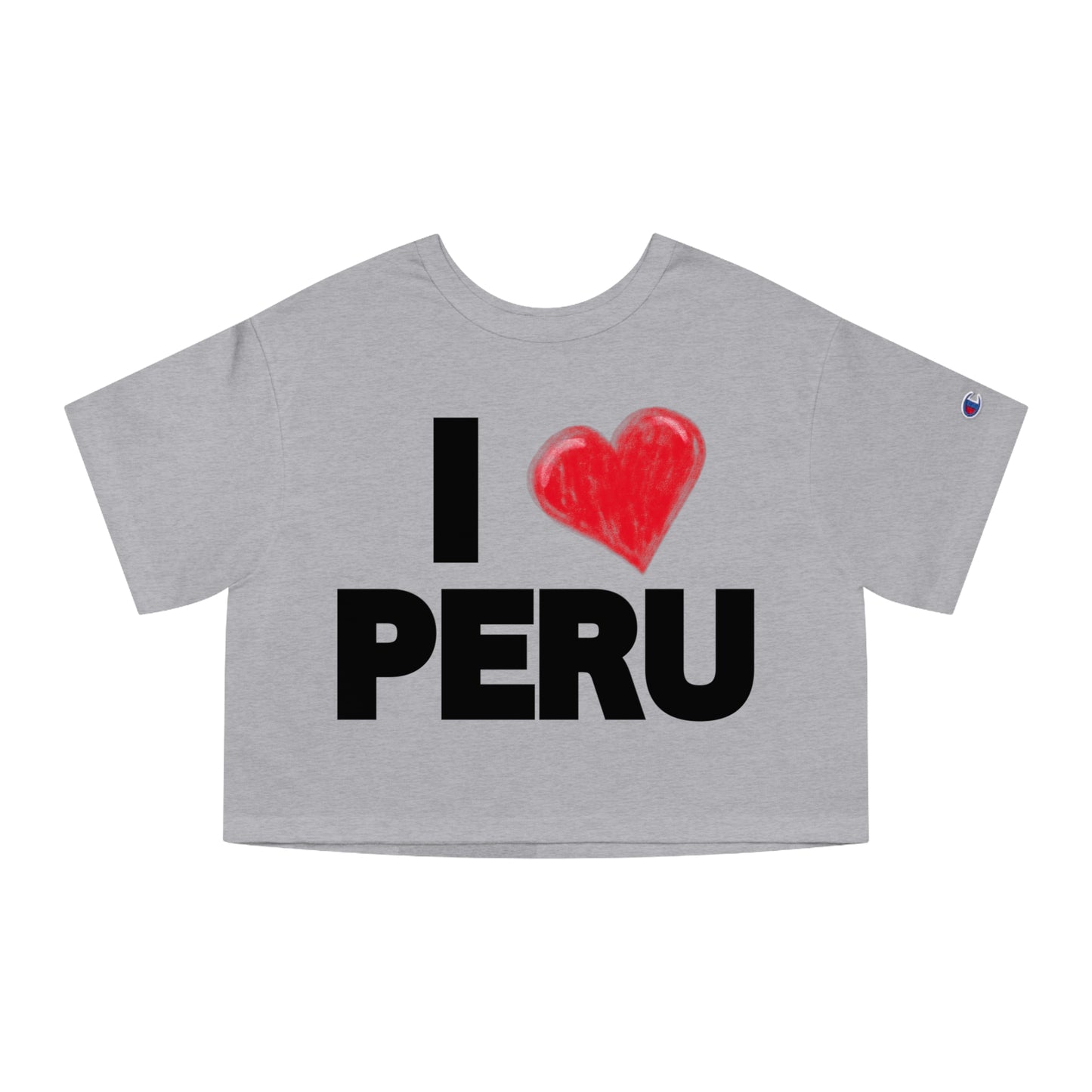 Champion Peruvian Cropped T-Shirt Champion "Love Peru"