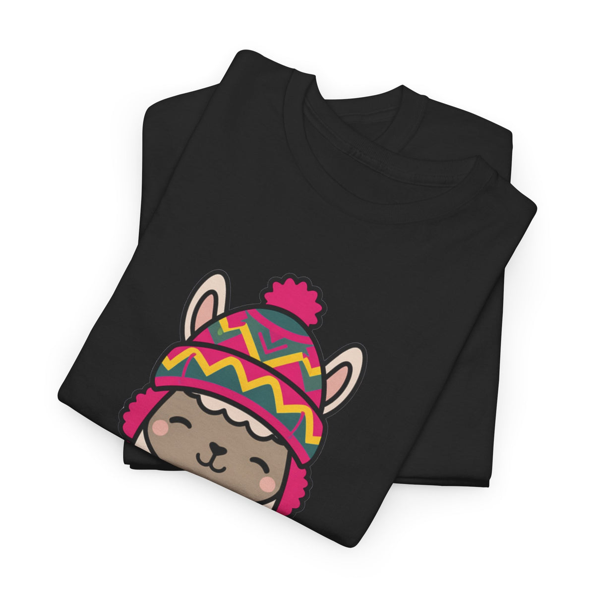 Best Peru Chullo Llama T-Shirt USA Unisex Andean Pride Tee