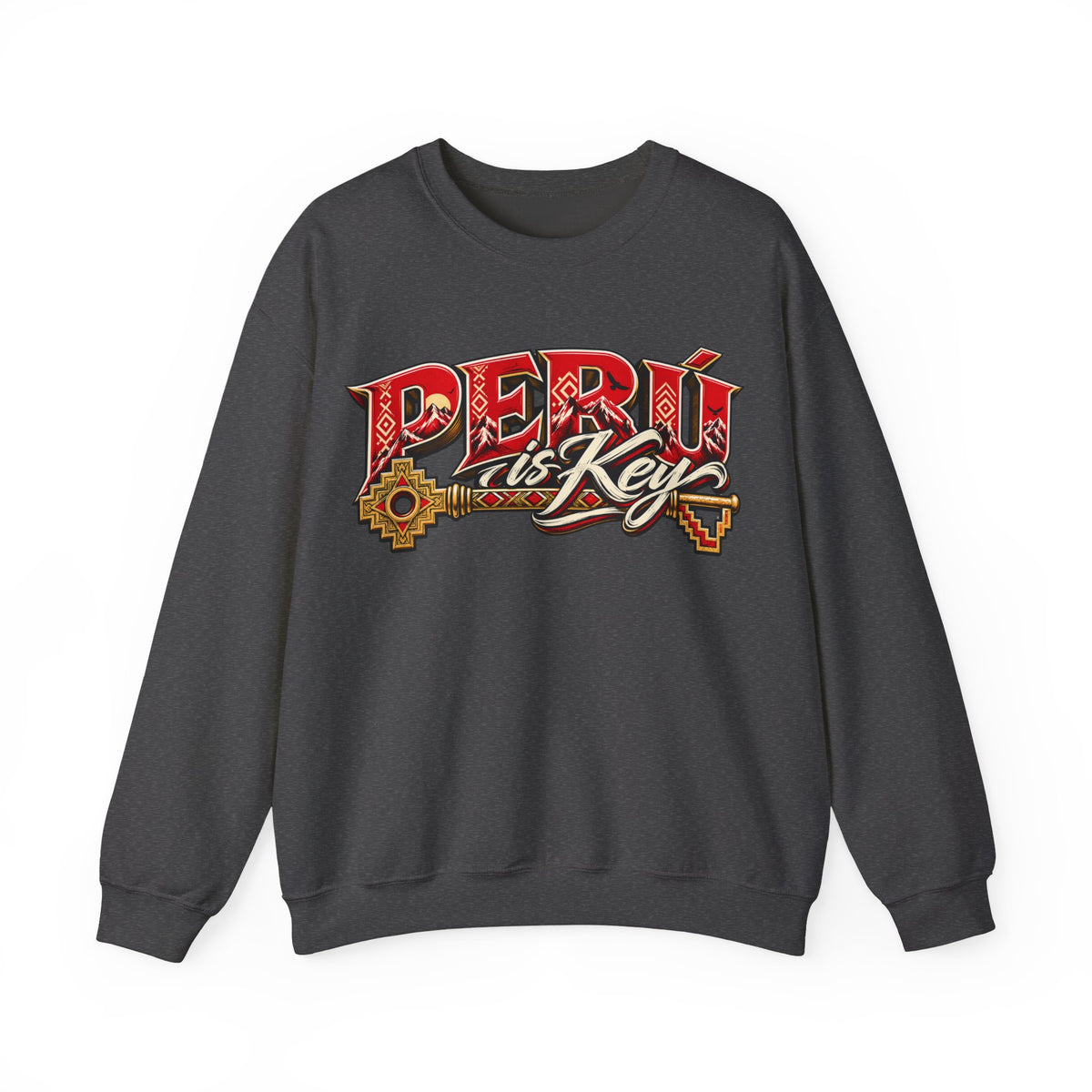 Best Peru is Key Sweatshirt - Andes Sun & Condor Crewneck