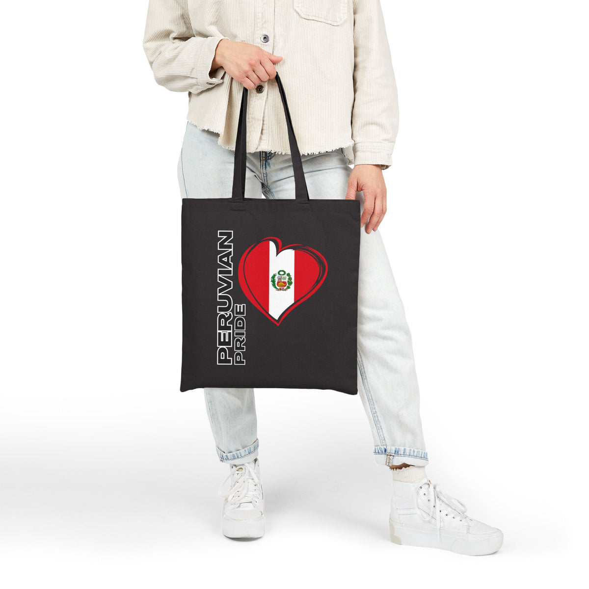 Best Peruvian Canvas Tote Bag "Peru Pride"