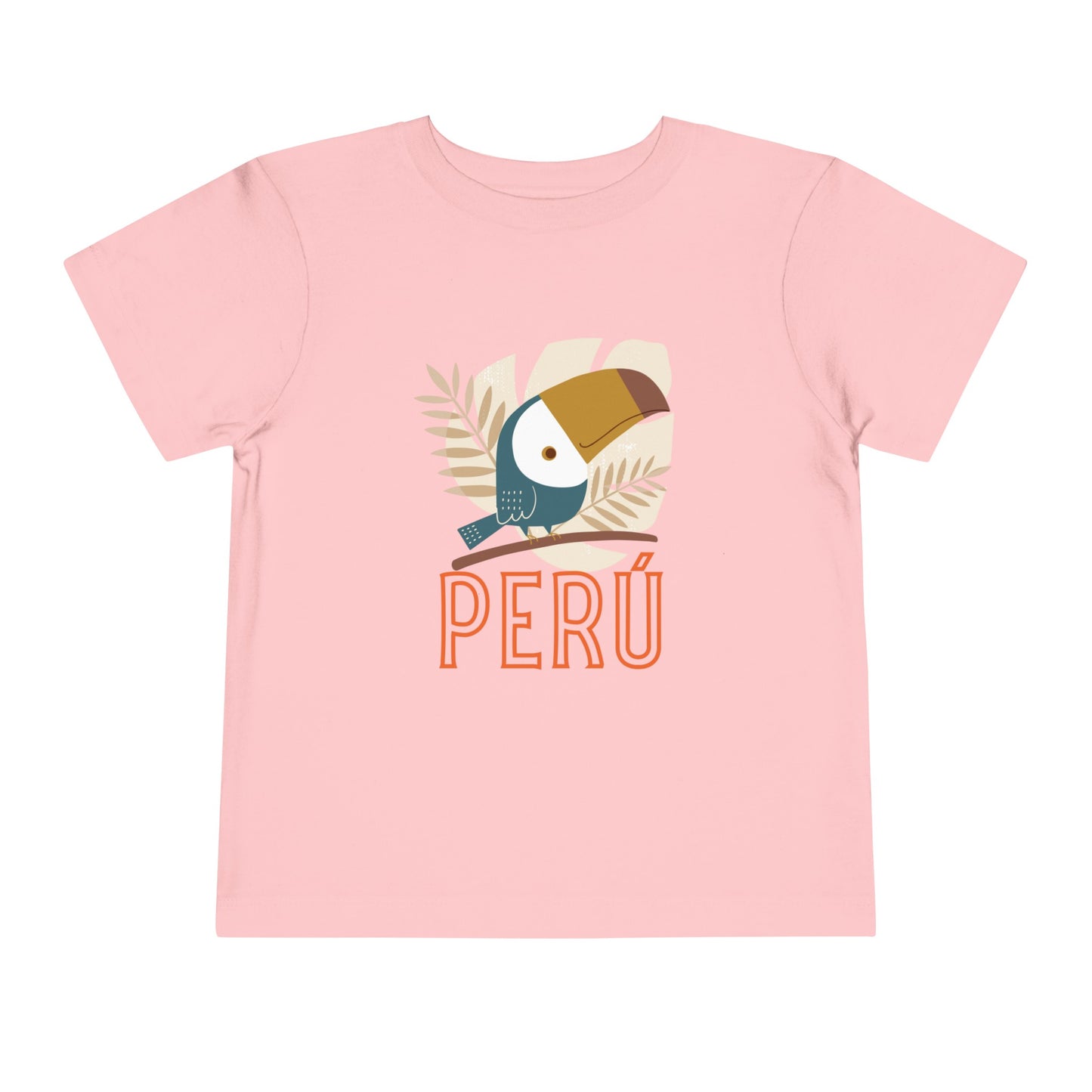 Best PeruvianToddler Short Sleeve Tee "Peru Toucan"