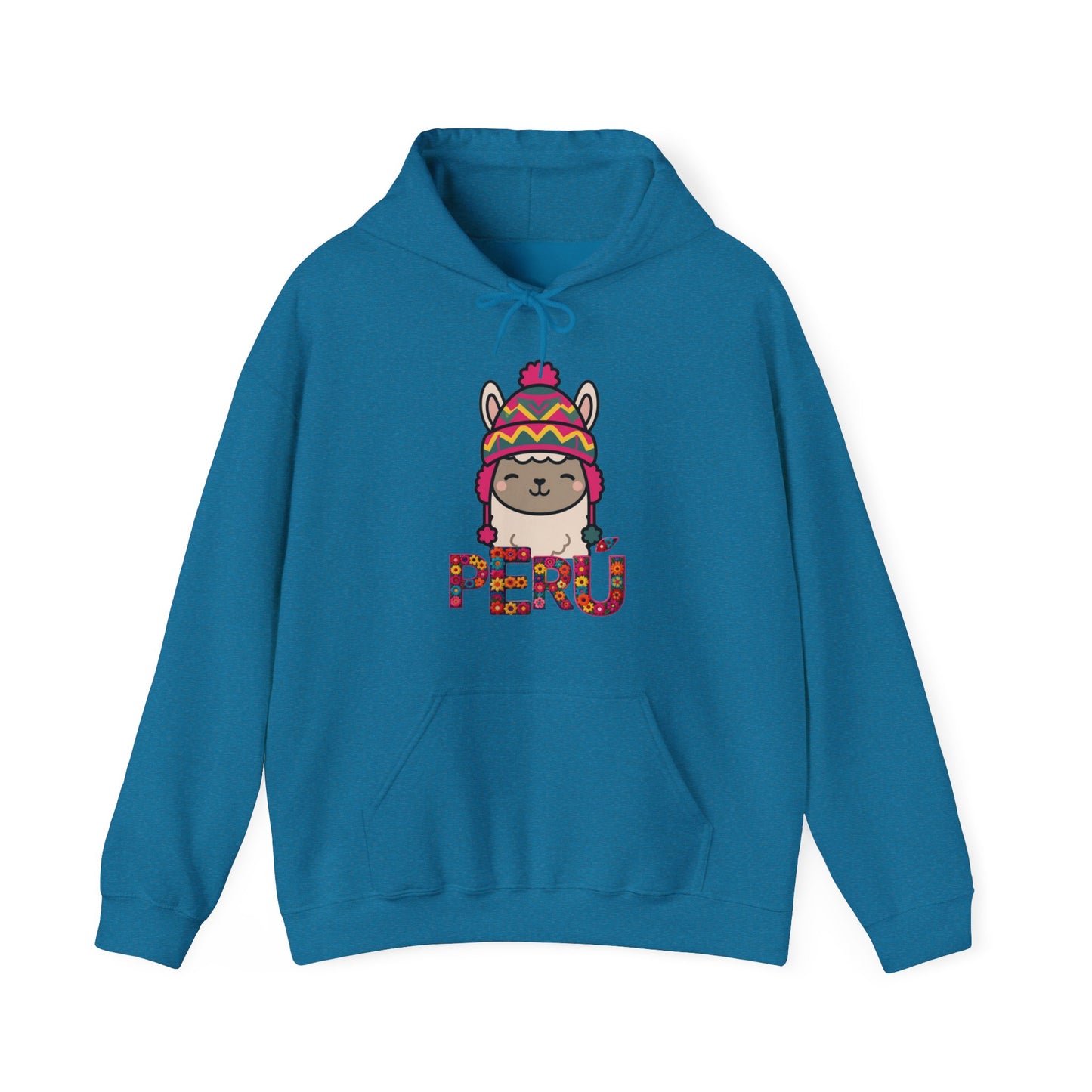 Best Peru Llama Chullo Hoodie - Cute Peruvian