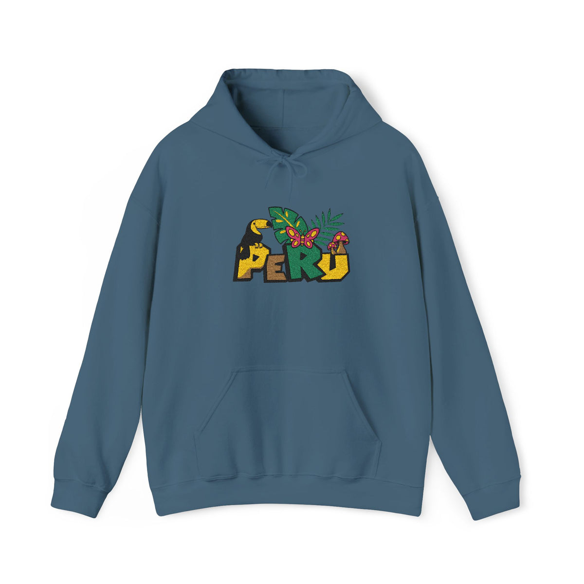 Best Peru Jungle Hoodie - Embroidered Toucan Amazon Gift