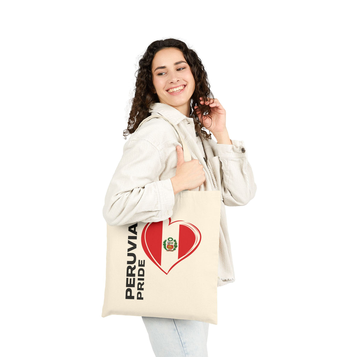 Best Peruvian Canvas Tote Bag "Peru Pride"