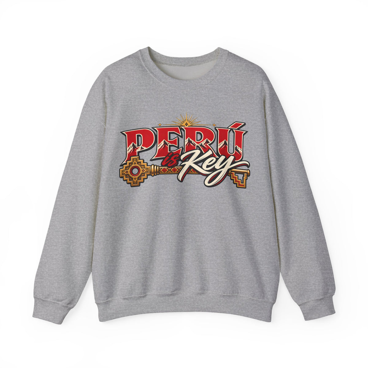 Best Peru is Key Sweatshirt - Golden Sun Andes Crewneck