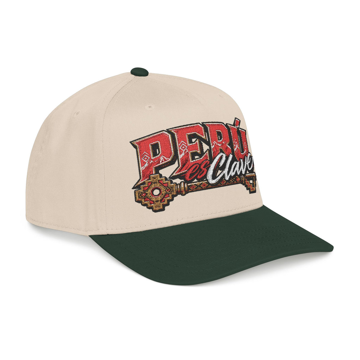 Best Peru Es Clave Embroidered Cap USA