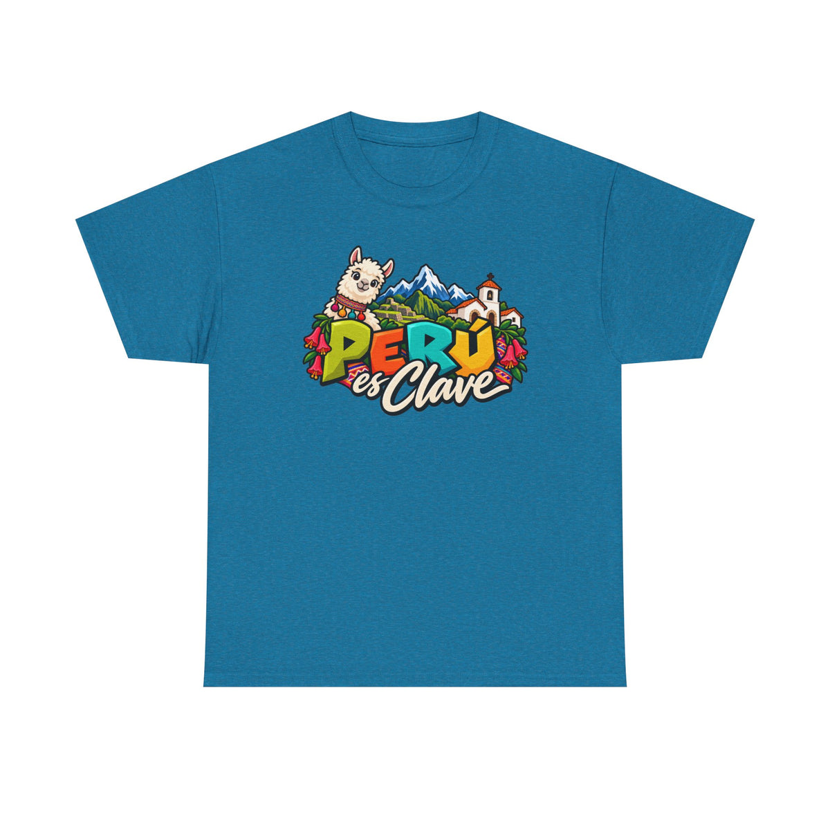 Best Perú es Clave T-Shirt - Alpaca & Machu Picchu Tee Gift