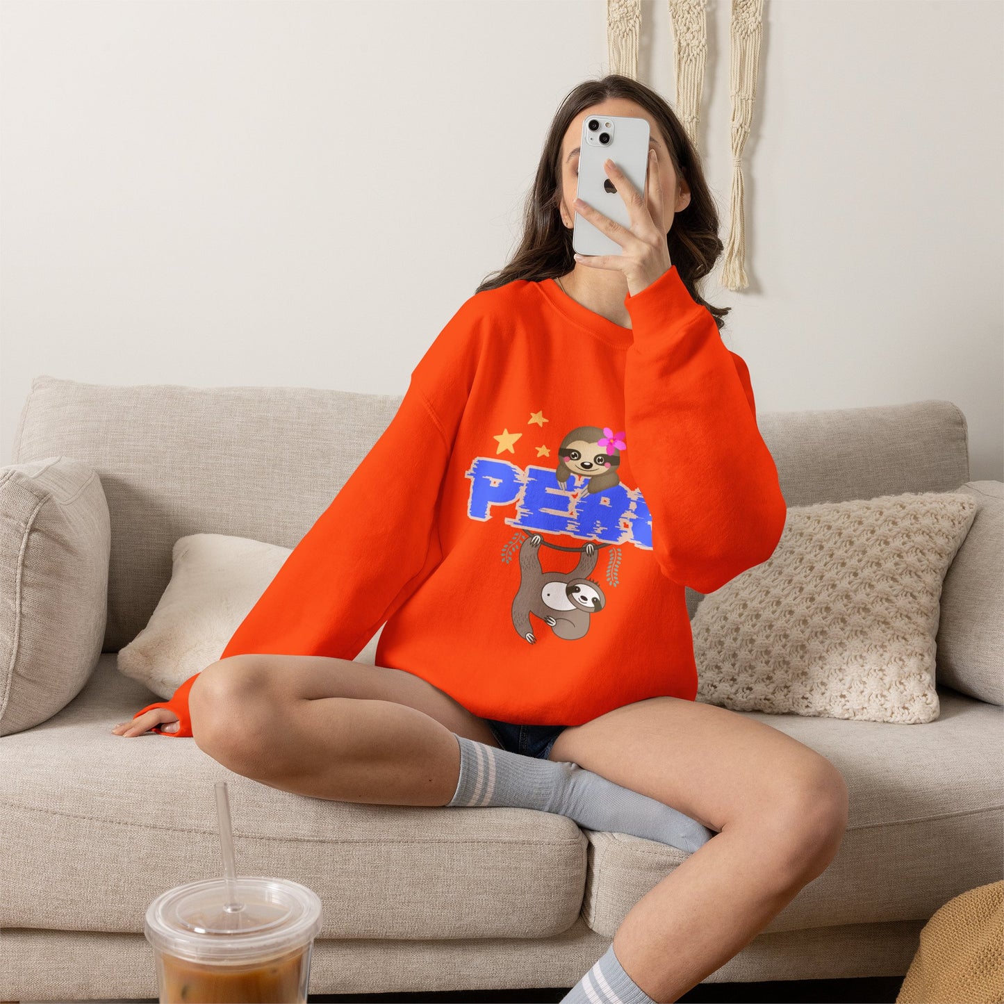 Best Peruvian Unisex Sweatshirt "PERU Jungle Love"