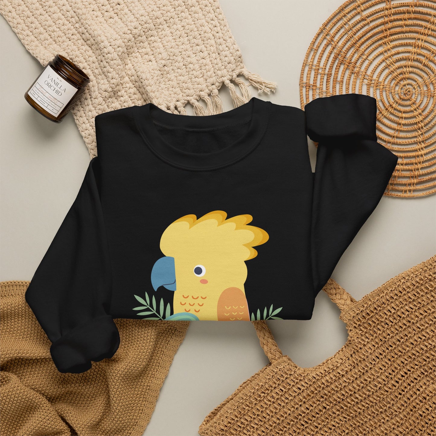 Best Peruvian Unisex Sweatshirt "Gallito de las Rocas"