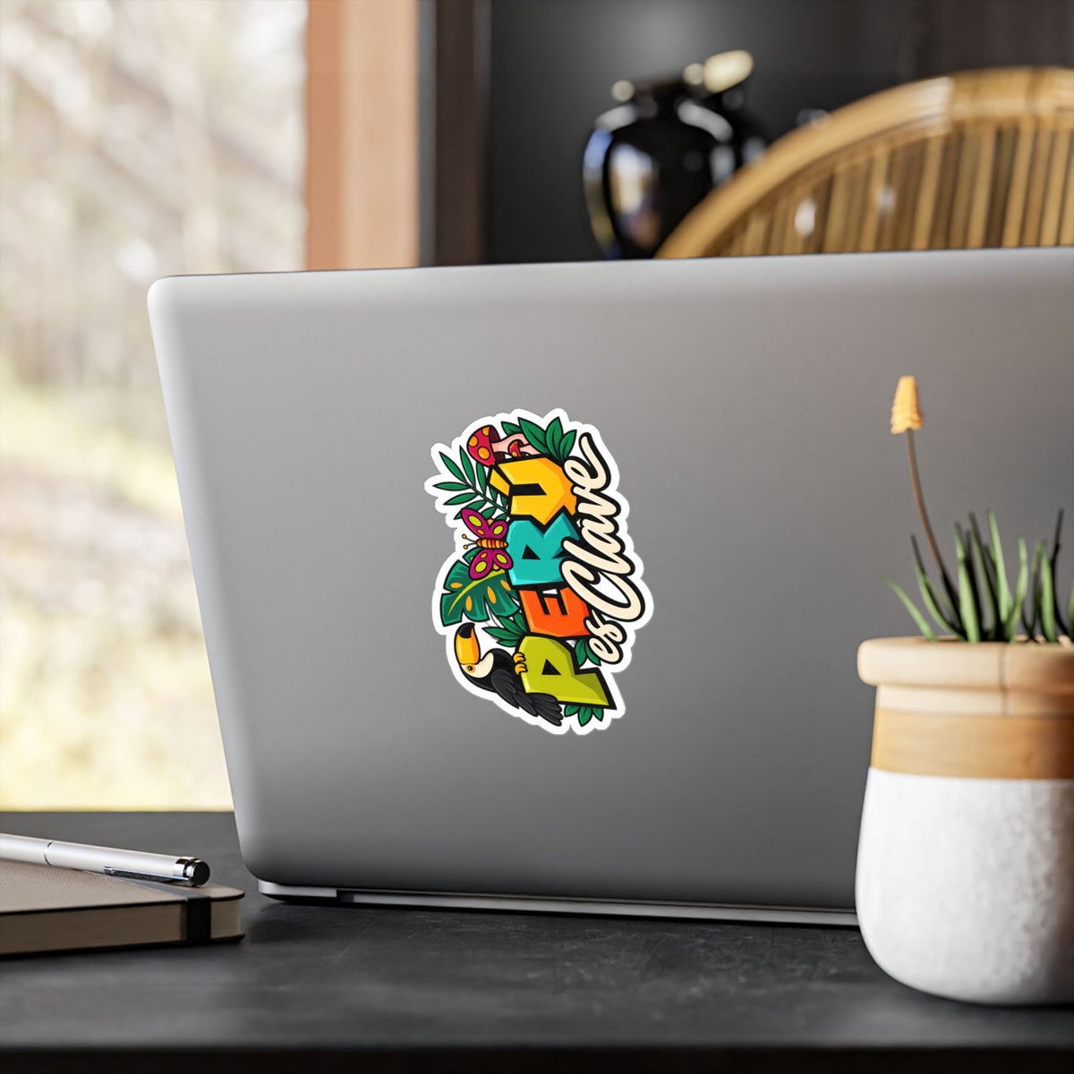 Best Perú es Clave Sticker - Amazon Toucan Jungle Decal