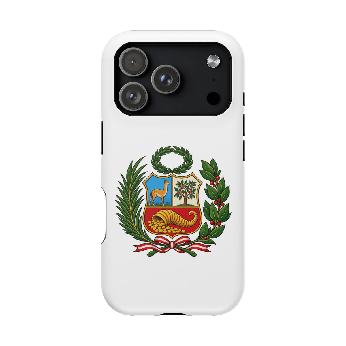 Best Peru Coat of Arms Phone Case - Escudo Nacional Gift