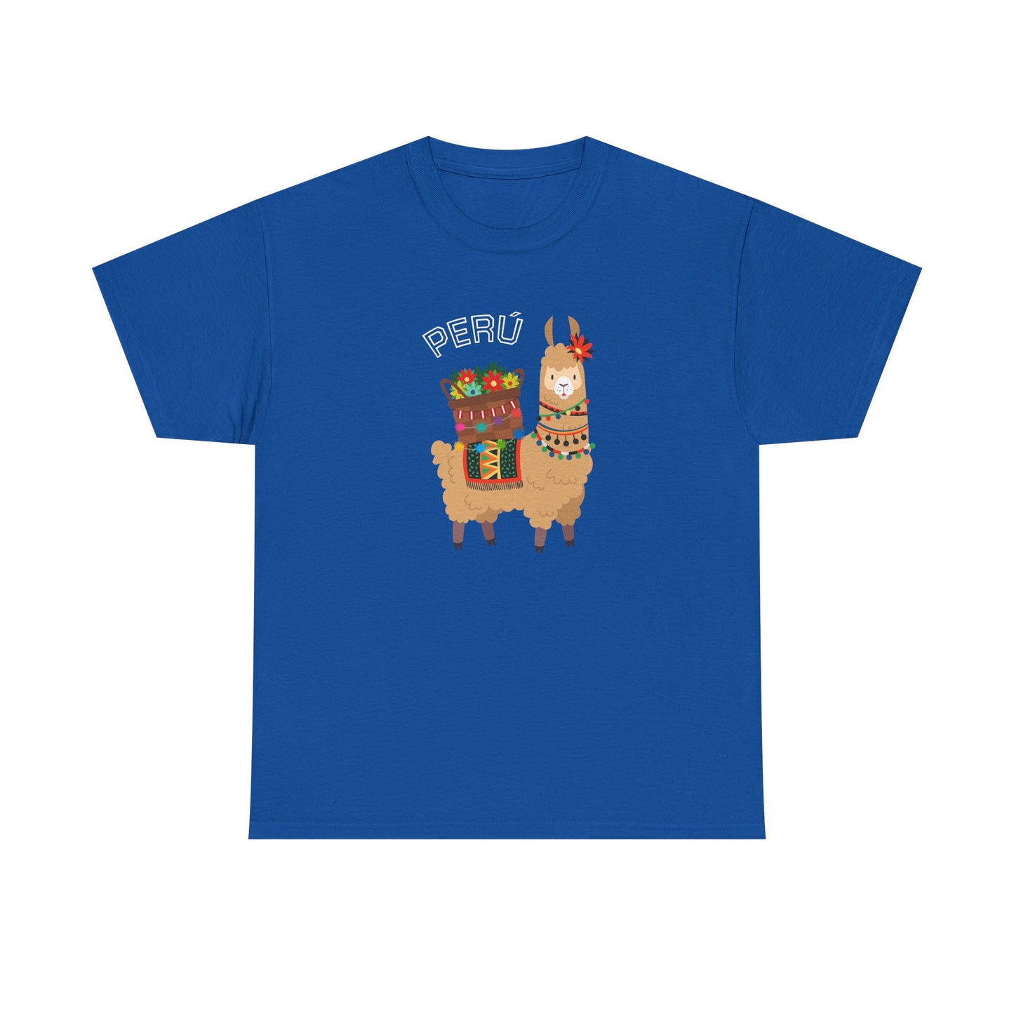 Best Peru Llama T-Shirt USA Unisex Andean Llama Pride Tee
