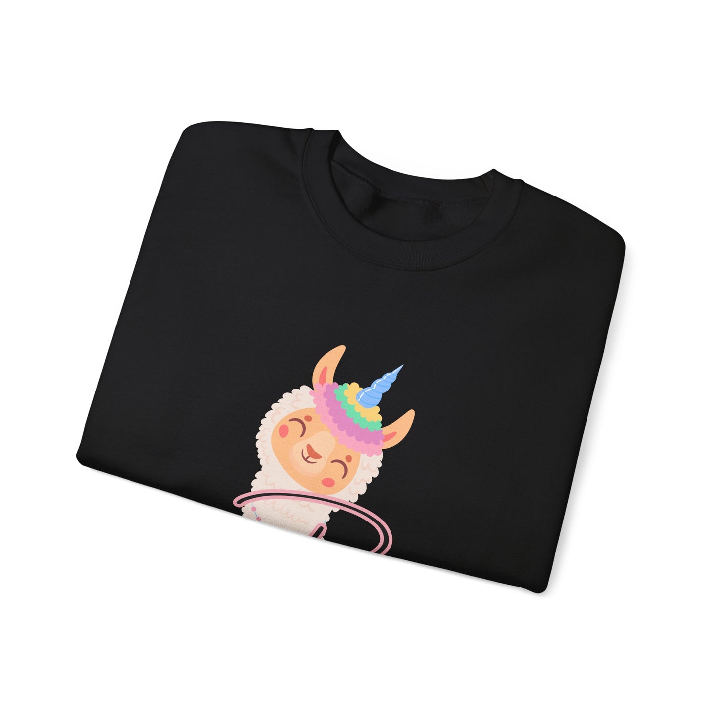Best Peruvian Unisex Sweatshirt "Llama Unicorn"