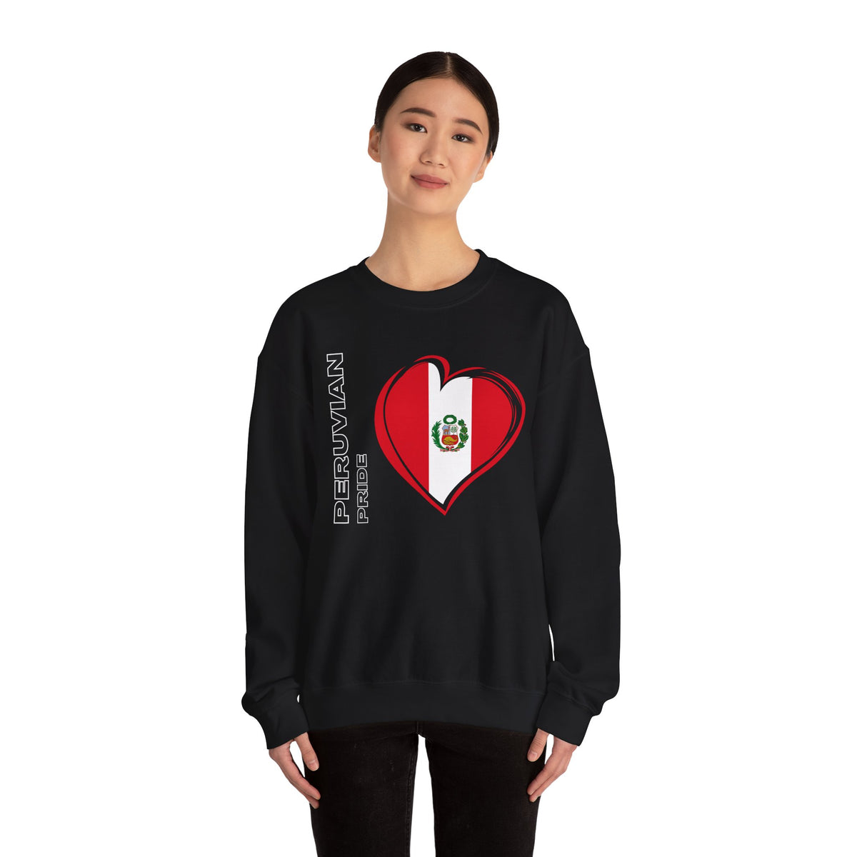 Copy of Best I Love Peru Sweatshirt - Andean Textile Crewneck Gift