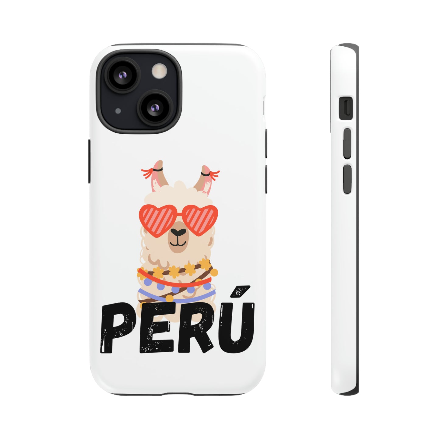 Tough iPhone  Cases "Peruvian Llama"