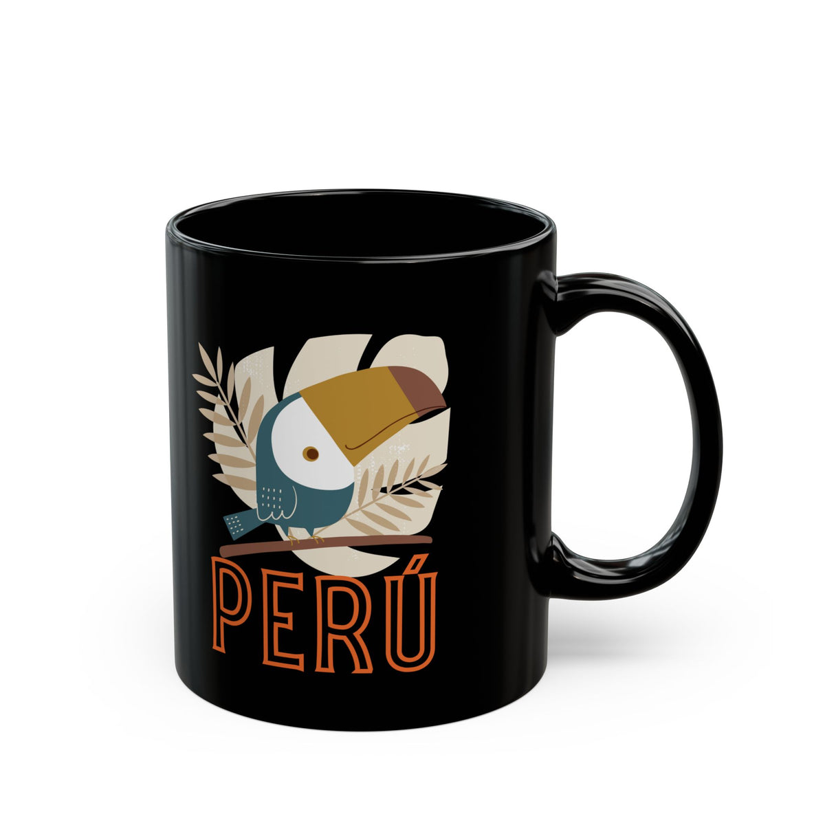 Best Peruvian Black Coffee Mug "Peru Rainforest"