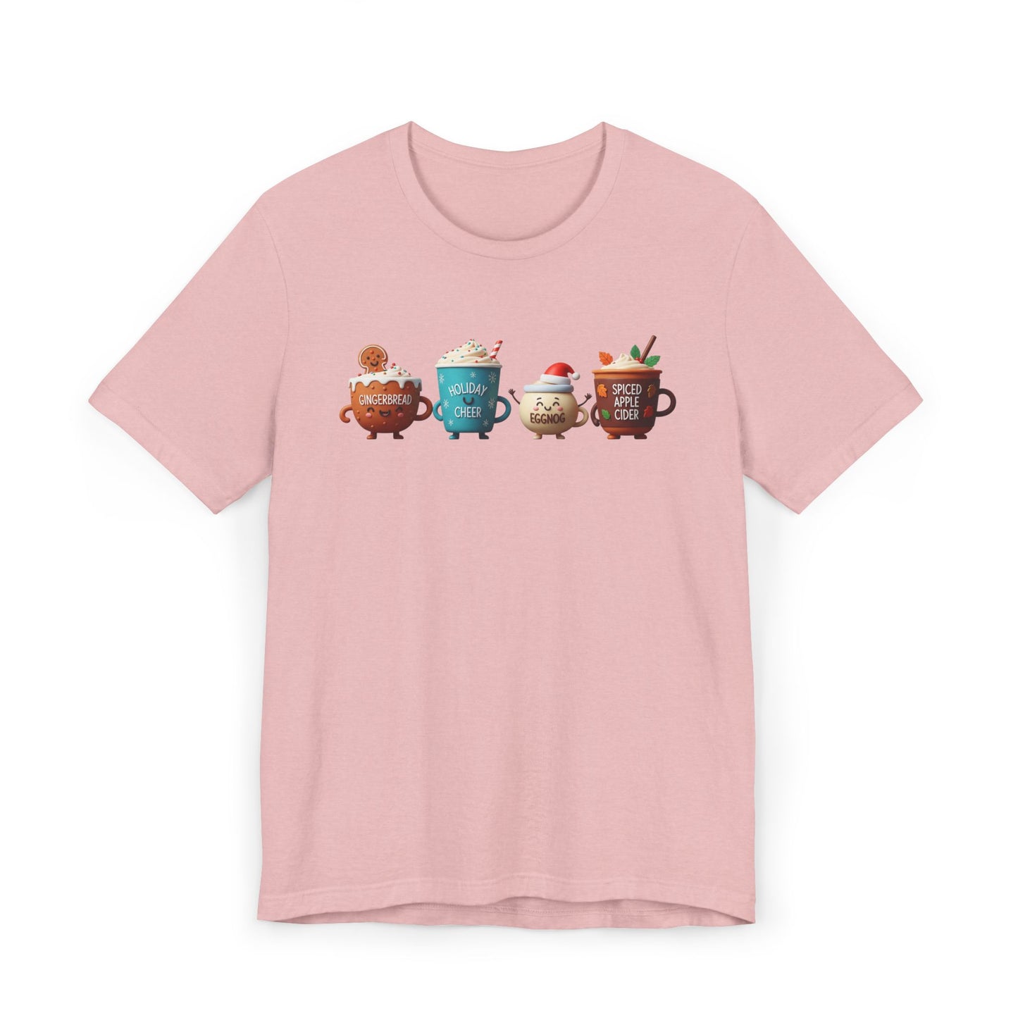🍪☕ Gingerbread & Holiday Cheer T-Shirt USA | Festive Coffee Tee