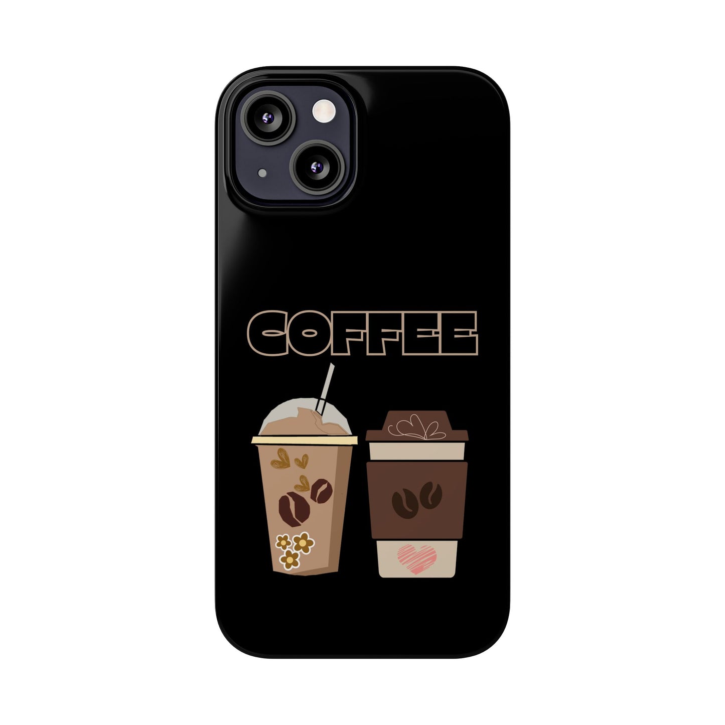 Best Slim Phone Cases "COFFEE"