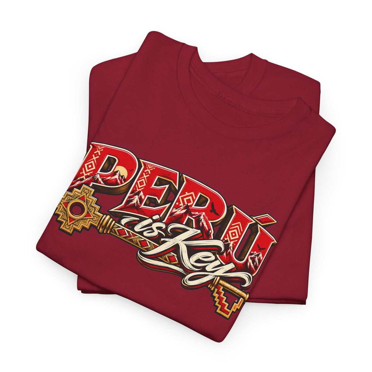 Best Peru is Key T-Shirt - Andes Sun & Condor Peruvian Tee