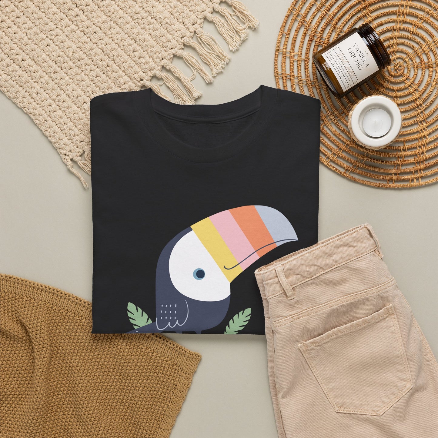 Best Peru Colorful Toucan T-Shirt USA Unisex Tropical Bird Tee