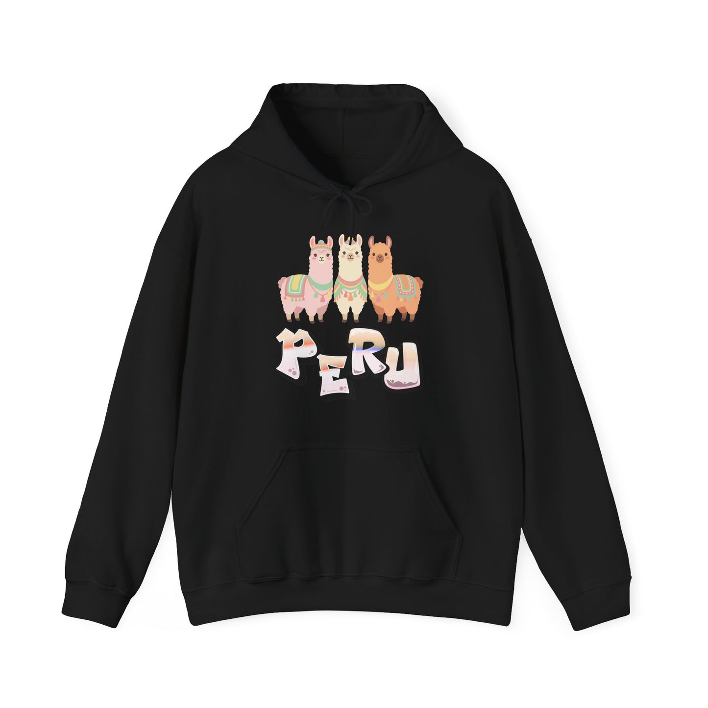 Best Peru Three Llamas Hoodie - Peruvian Pullover