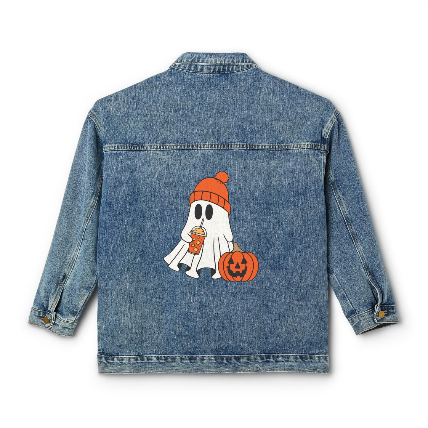 Best Women's Denim Coffee Jacket That's Hauntingly Chic: Spooky Sips & Stylish Spirits