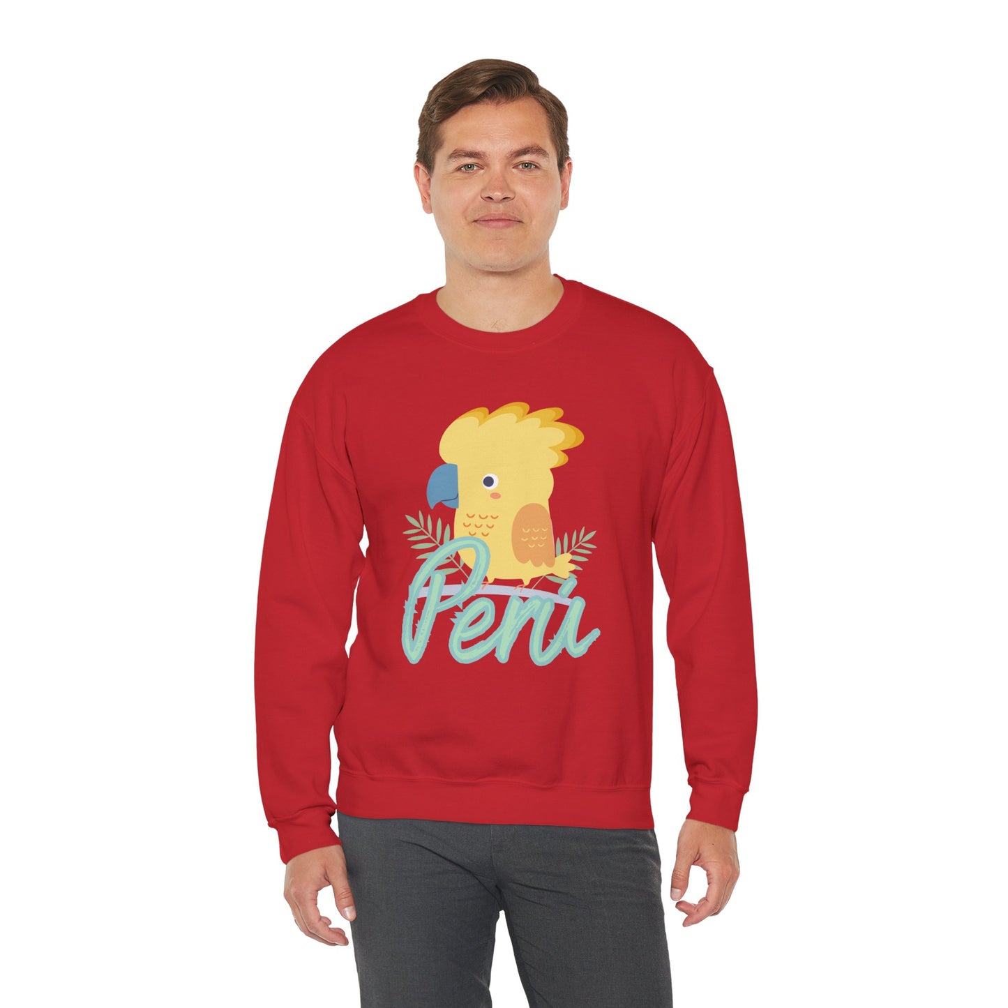 Best Unisex Sweatshirt Peruvian Inspired "Gallito de la Rocas"