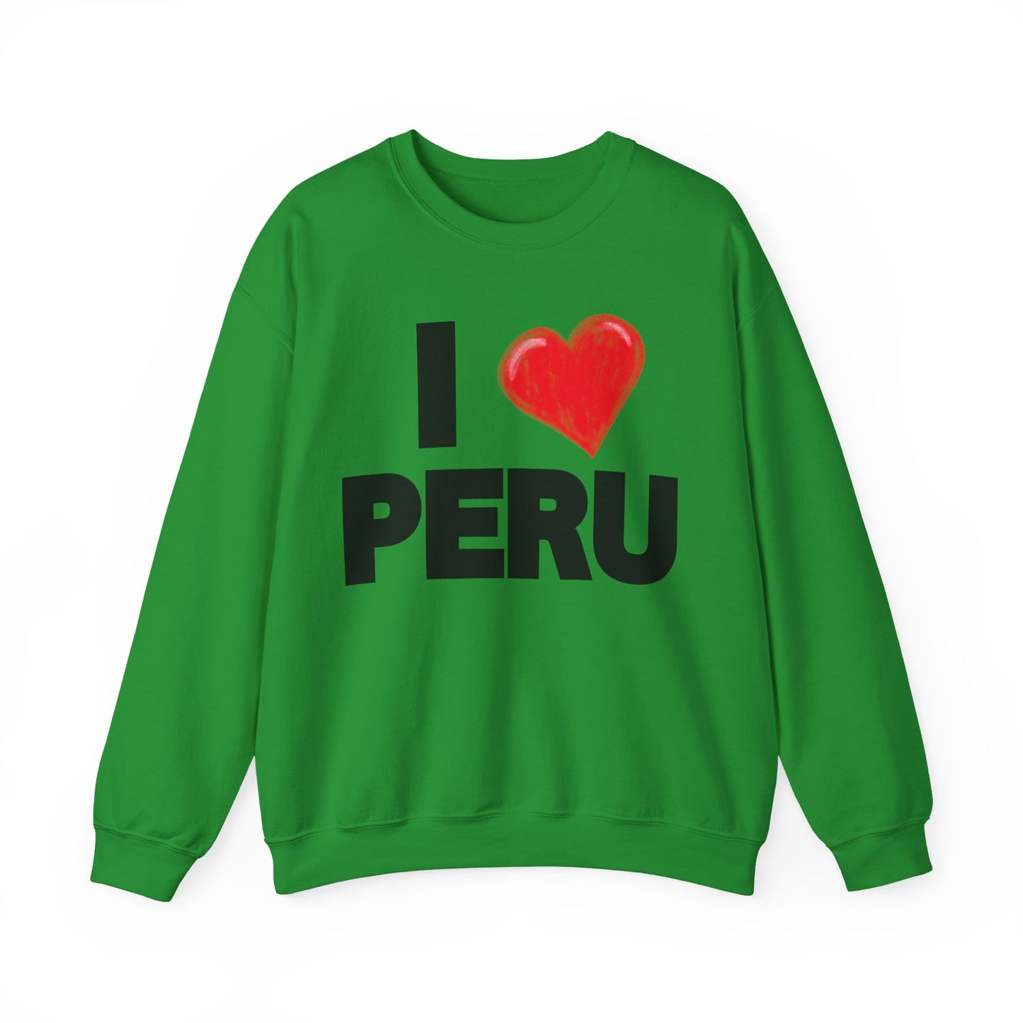 Best Peruvian Unisex Sweatshirt "I Love Peru"