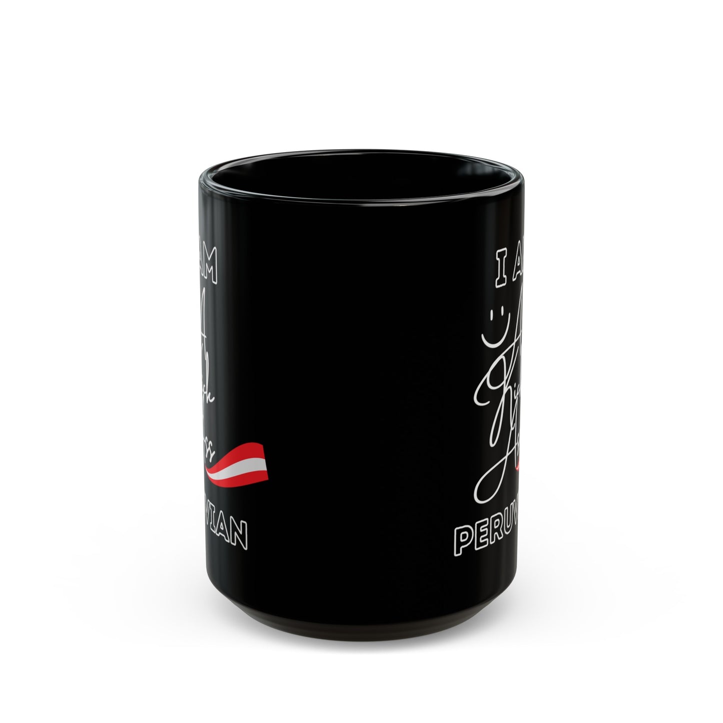 Best Peruvian Coffee Black Mug (11oz, 15oz) "Kick Ass Peruvian"