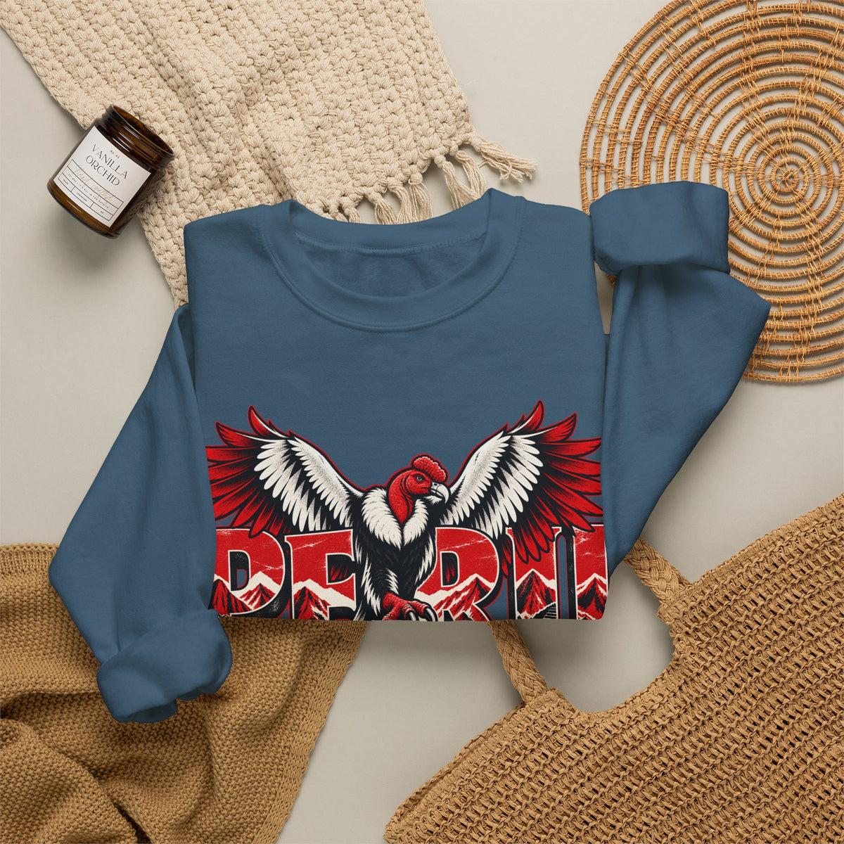 Best Peru Condor Sweatshirt - Peruvian Crewneck
