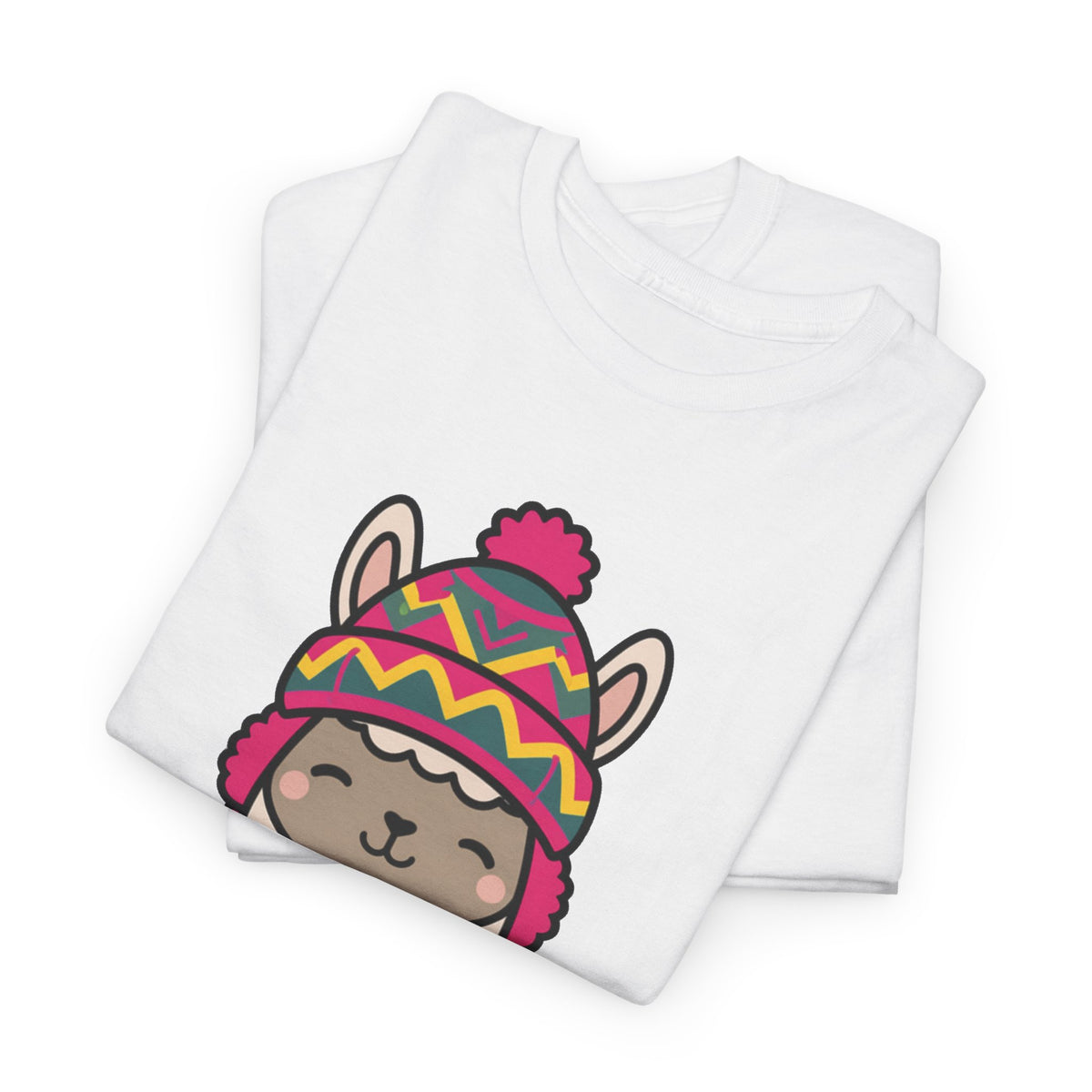 Best Peru Chullo Llama T-Shirt USA Unisex Andean Pride Tee