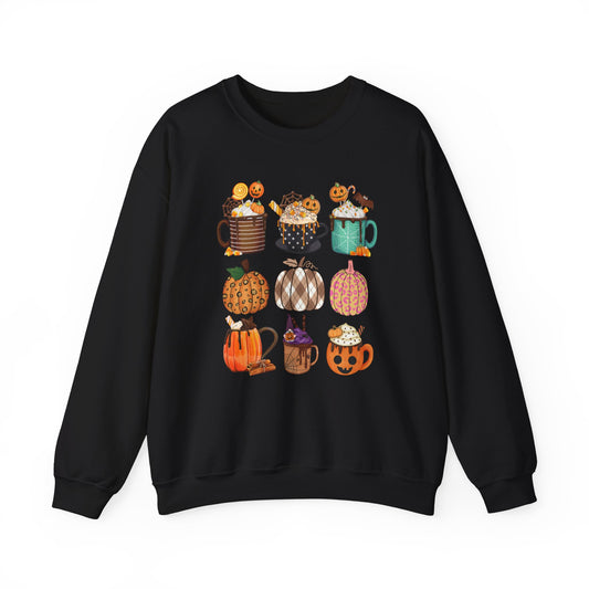 Best Unisex Coffee Sweatshirt That's a Fall Coffee Lover's Fantasy: Spiced Sips & Autumn Bliss