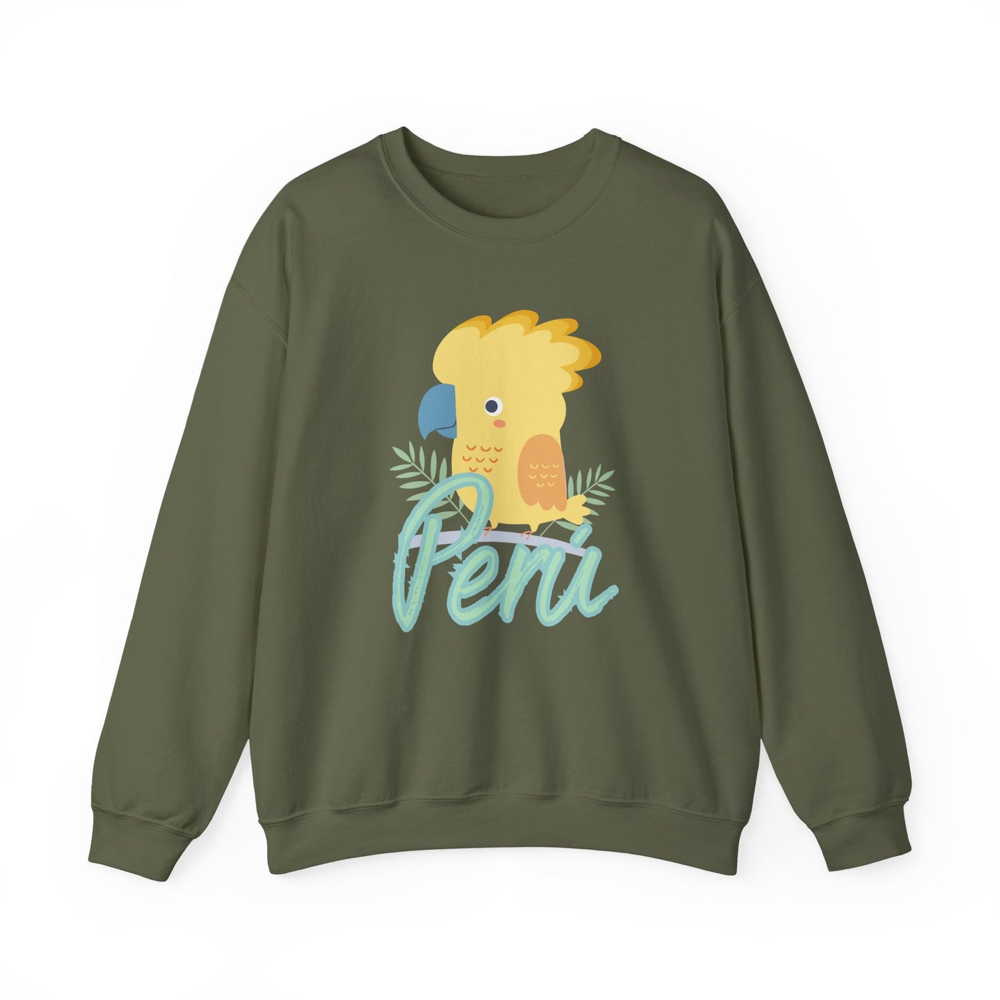 Best Peruvian Unisex Sweatshirt "Gallito de las Rocas"