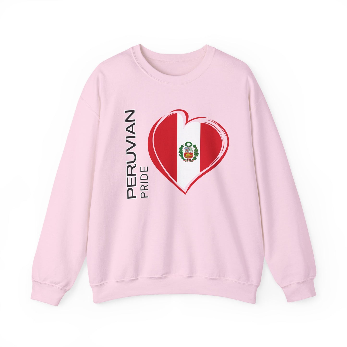 Best Peruvian Unisex Sweatshirt "Peruvian Pride Heart"