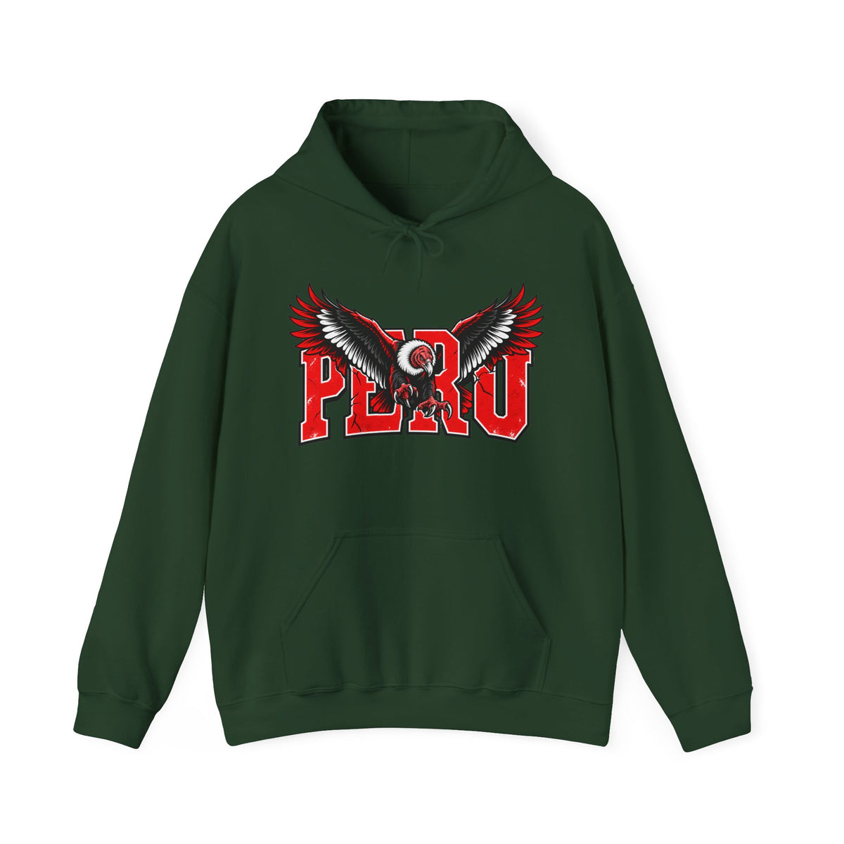 Best Peru Varsity Hoodie - Condor Design, Sporty Gift