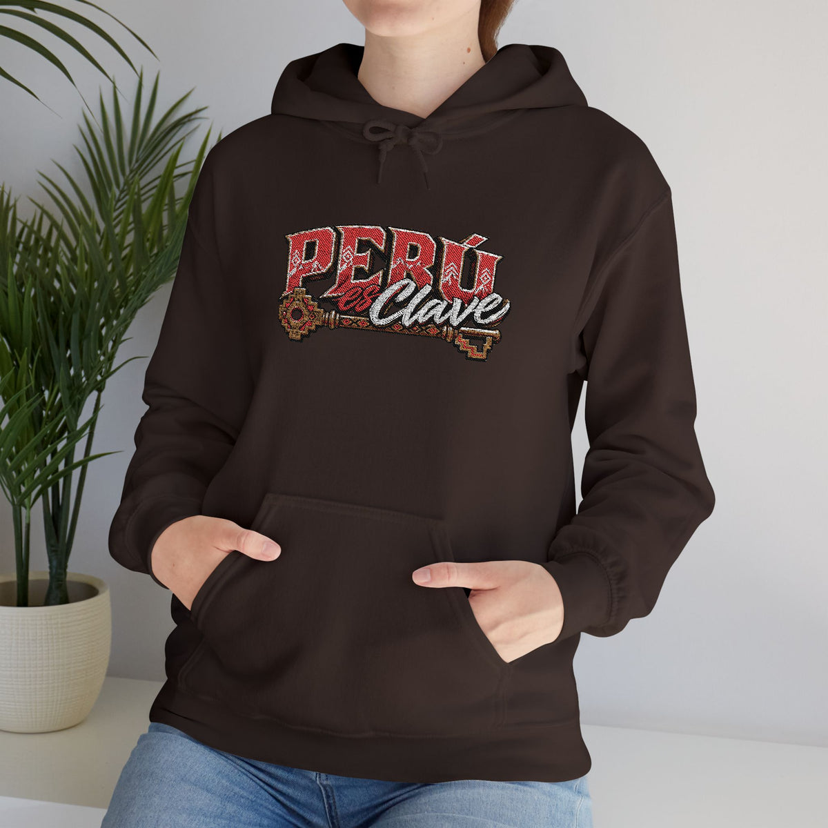 Best Peru Key Design Hoodie "Es Clave" USA