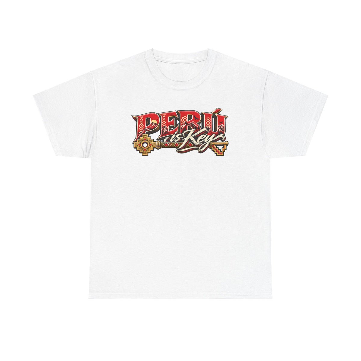 Best Peru is Key T-Shirt - Andes Sun & Condor Peruvian Tee