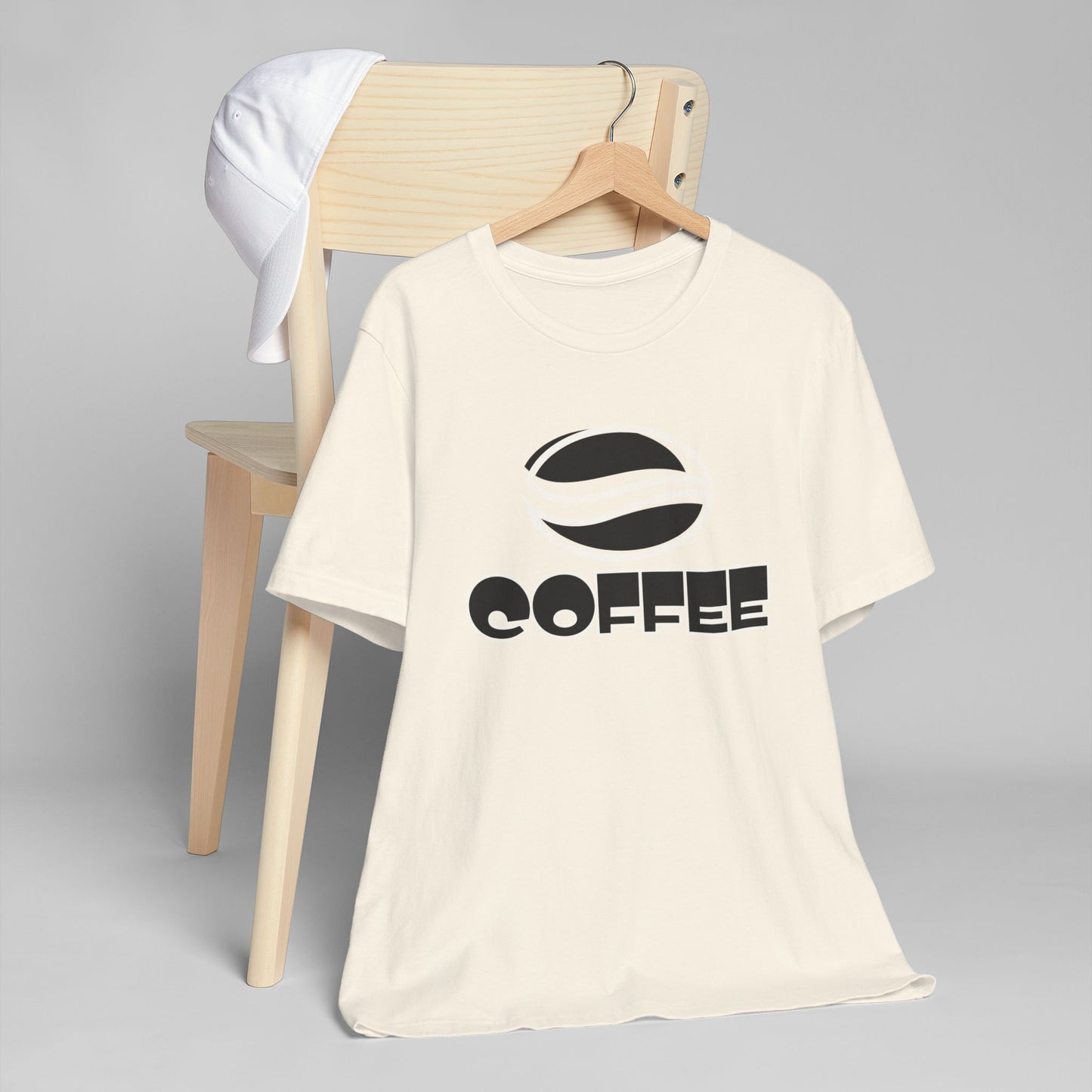Minimalist Coffee Logo T-Shirt – Modern Graphic Tee for Coffee Lovers (USA Only)
