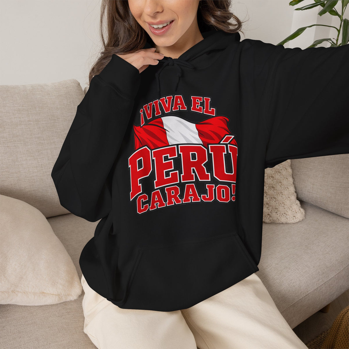 Best Viva el Perú Carajo Hoodie - Peru Flag Pride Gift