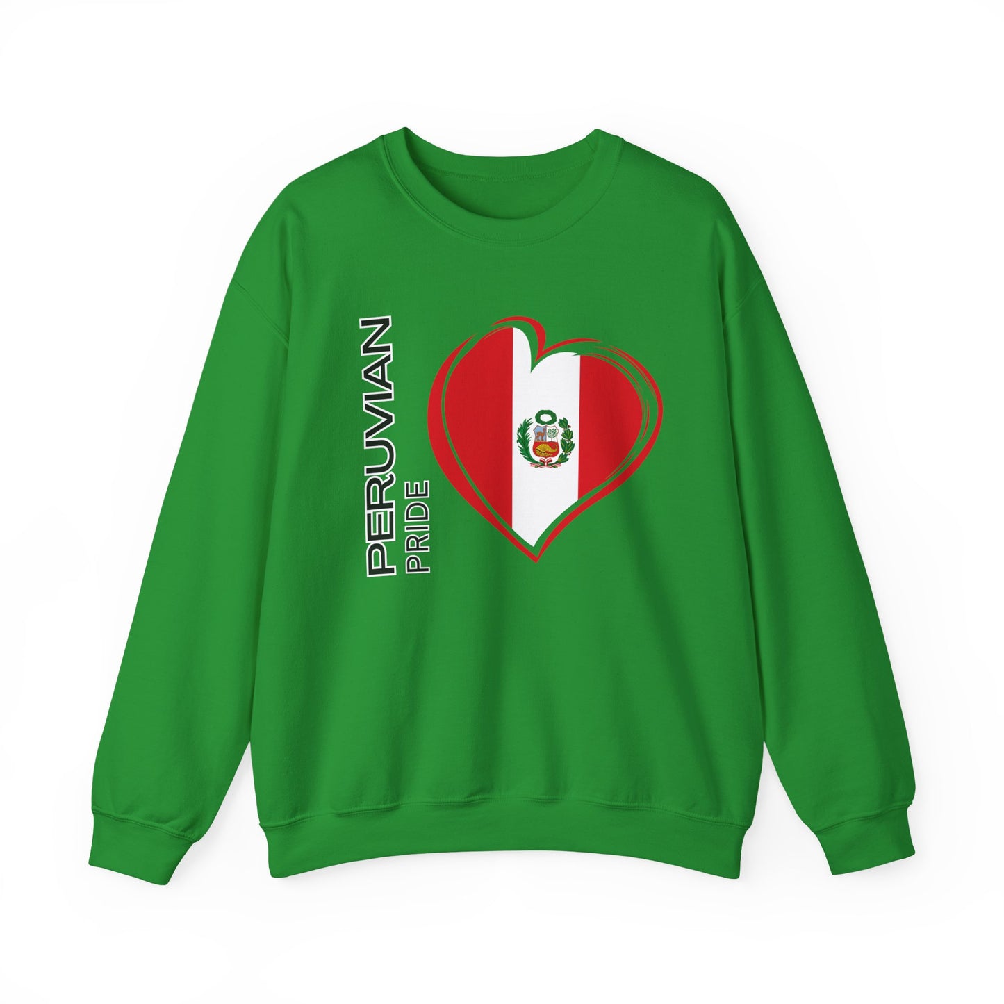 Best Peruvian Unisex Sweatshirt "Peruvian Pride Heart"